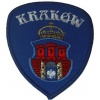 Naszywka herb Krakowa tarcza